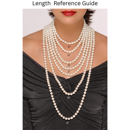 Light Gold 3 Strand Swarovski Pearl Necklace with small pearls at the top